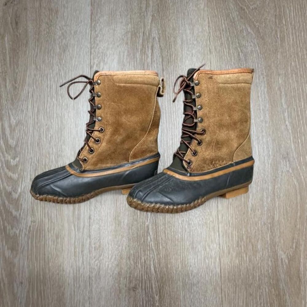 Timberland Men's Brown and Tan Boots